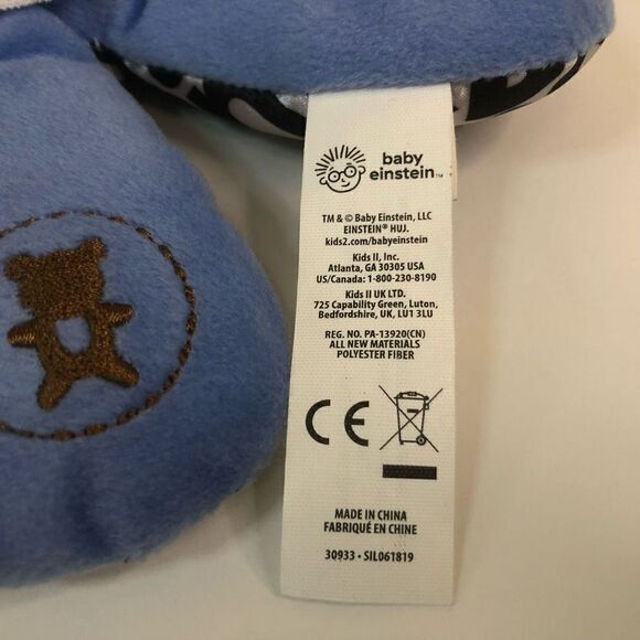 baby einstein plush blue octopus plush music only - Picture 5 of 8